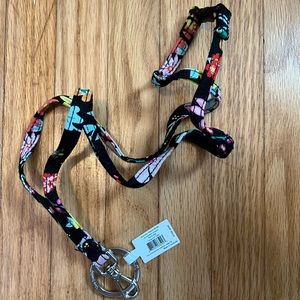 VERA BRADLEY - Breakaway Lanyard - Tangerine Twist - NEW
